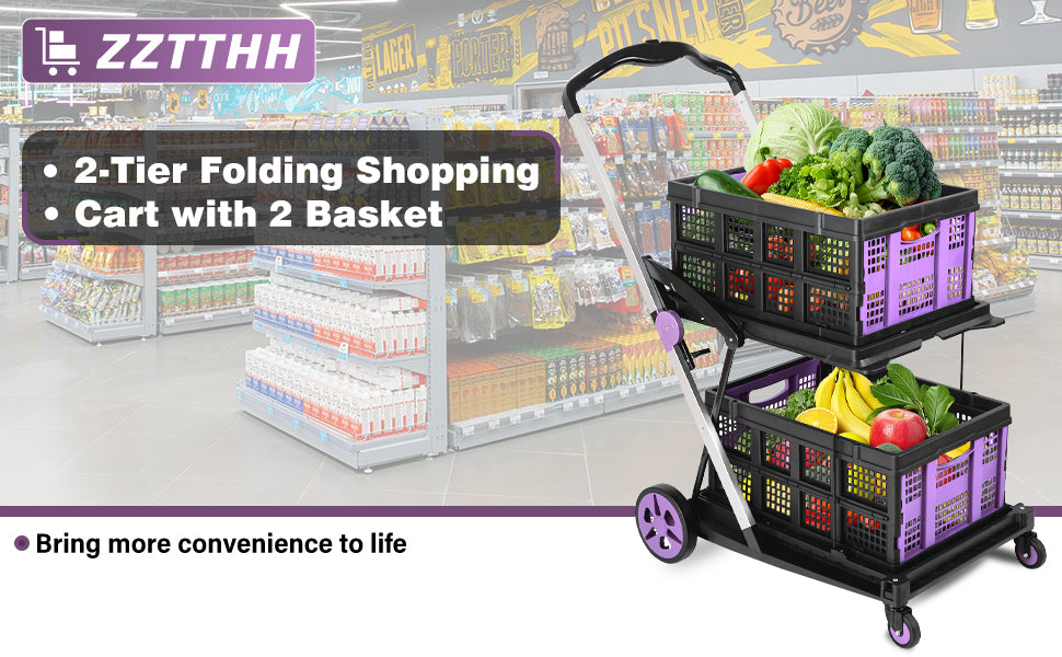 foldable shopping cart