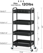 Multi-tiered trolley