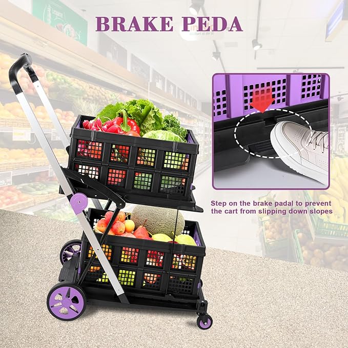 foldable shopping cart