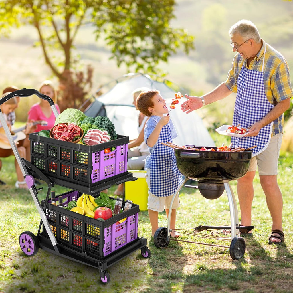 foldable shopping cart